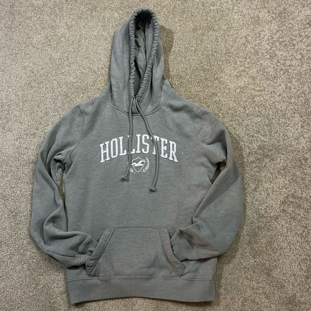Gray Hollister Hoodie